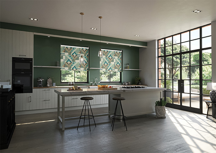 Machu Picchu, Seaglass - Twist&Fit Roller Blind - Image 7